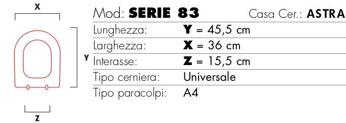 copriwater serie 83 coprital